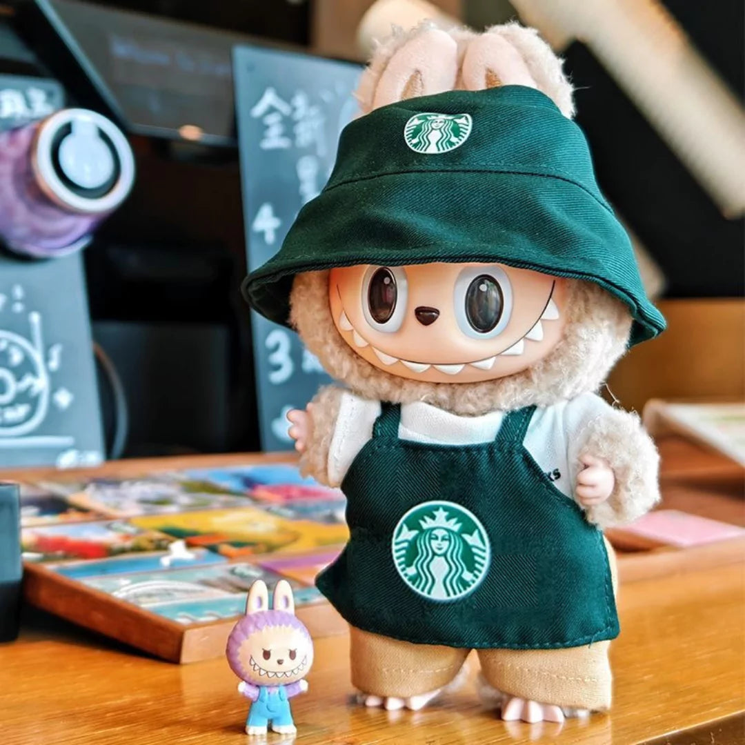 Handmade Starbucks Green Uniform Outfit