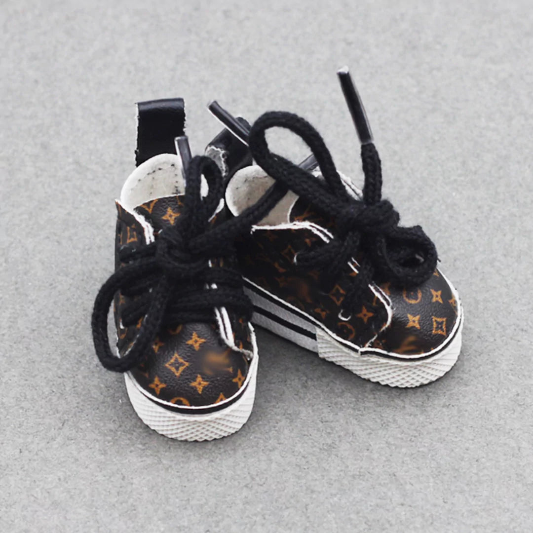 Sporty Stripe Sneakers for Dolls