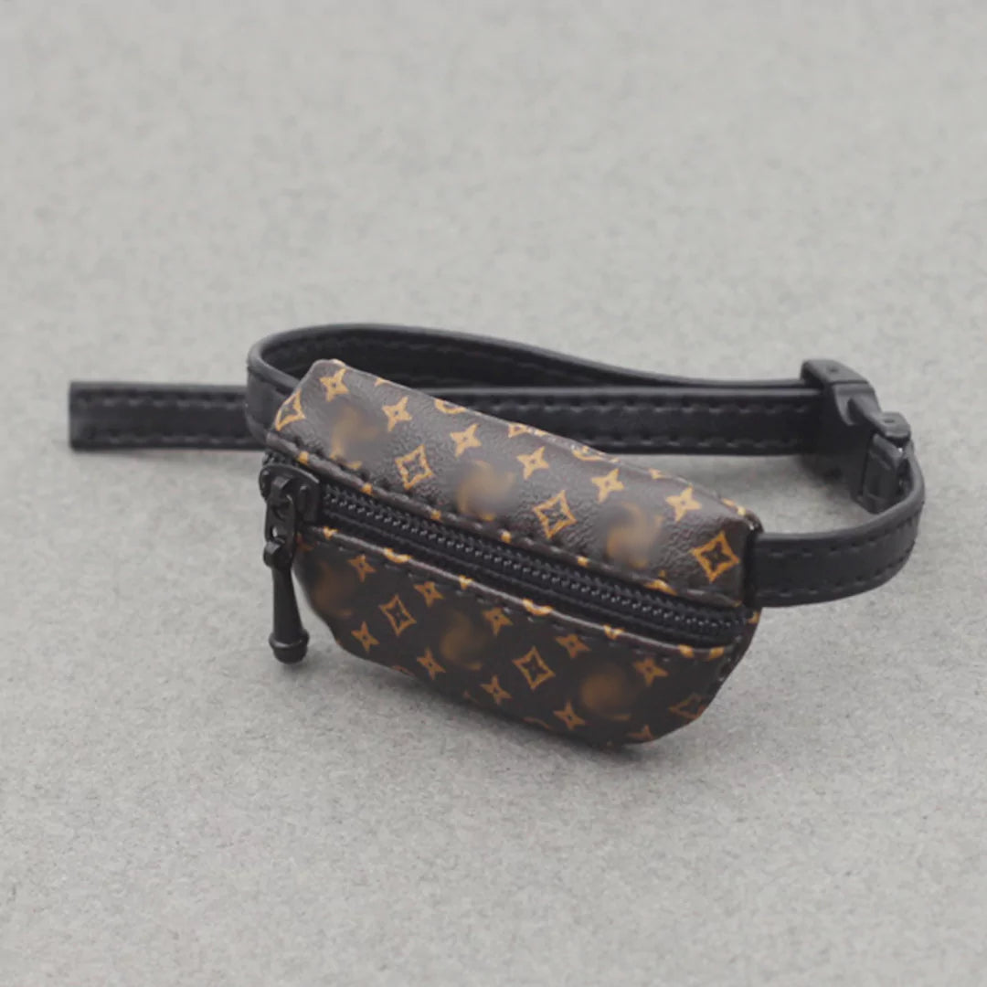 Mini Luxury-Inspired Crossover Bag for Dolls