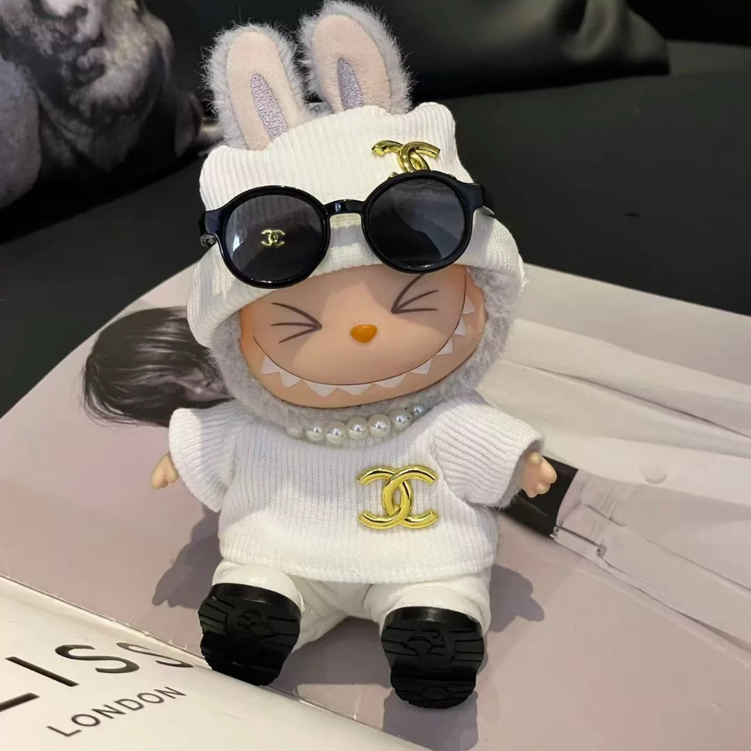 Handmade Luxury-Inspired White Outfit