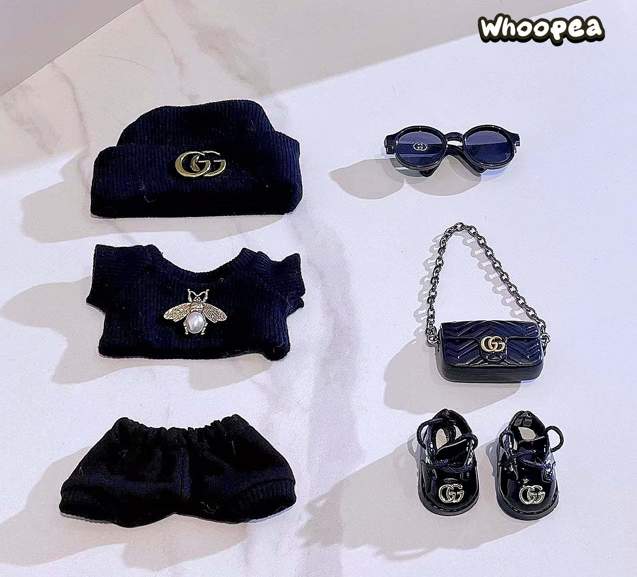 Traje Labubu Gucci
