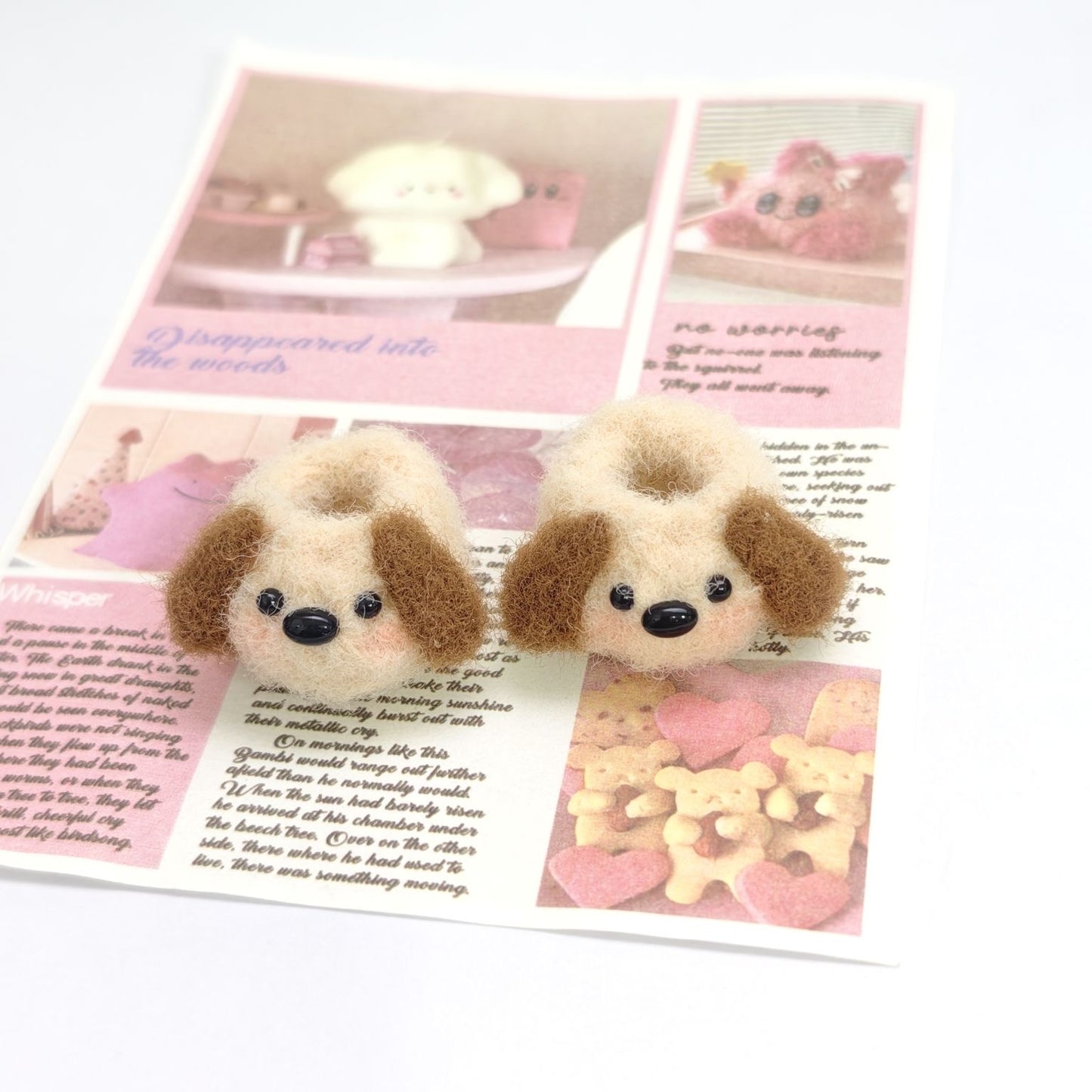 Handmade Animal Slippers for dolls