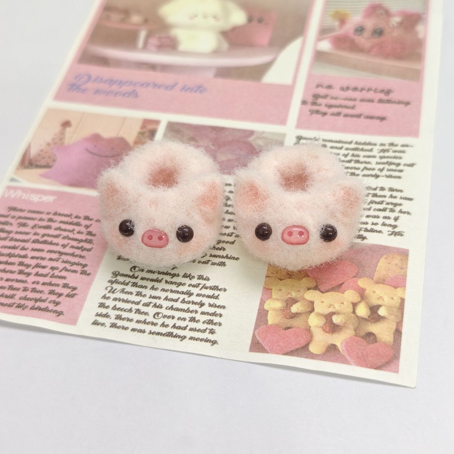 Handmade Animal Slippers for dolls