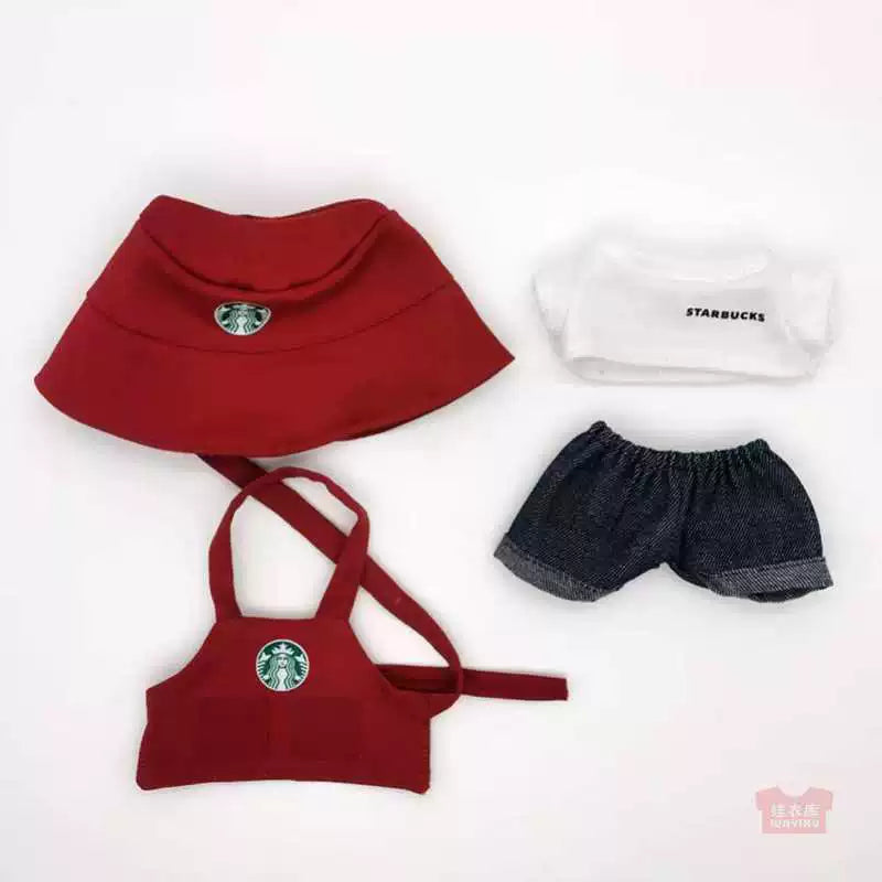 Starbucks Uniform Outfit for Labubu
