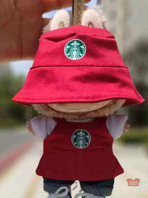 Starbucks Uniform Outfit for Labubu