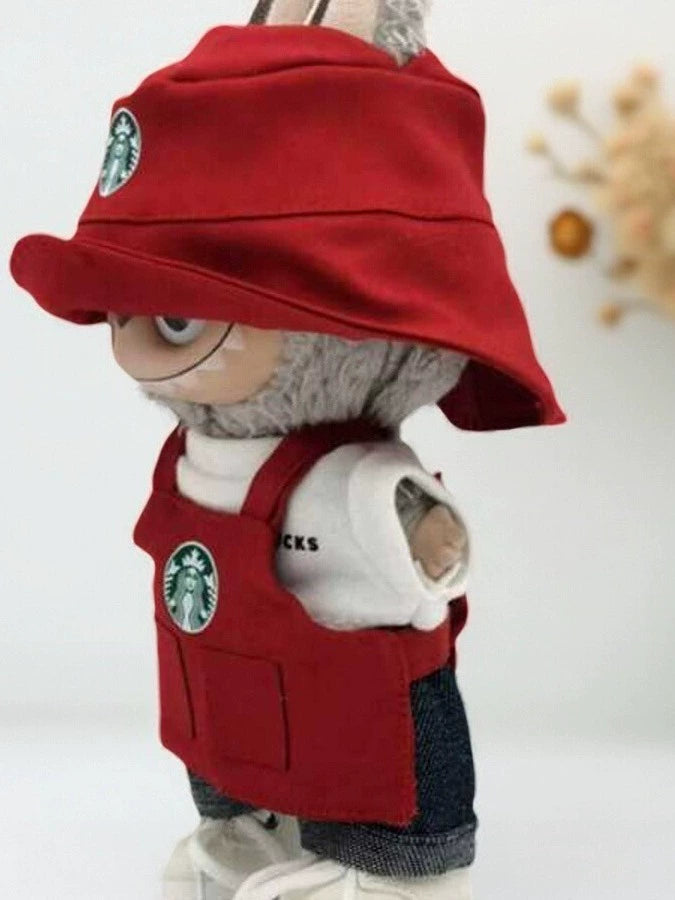 Starbucks Uniform Outfit for Labubu