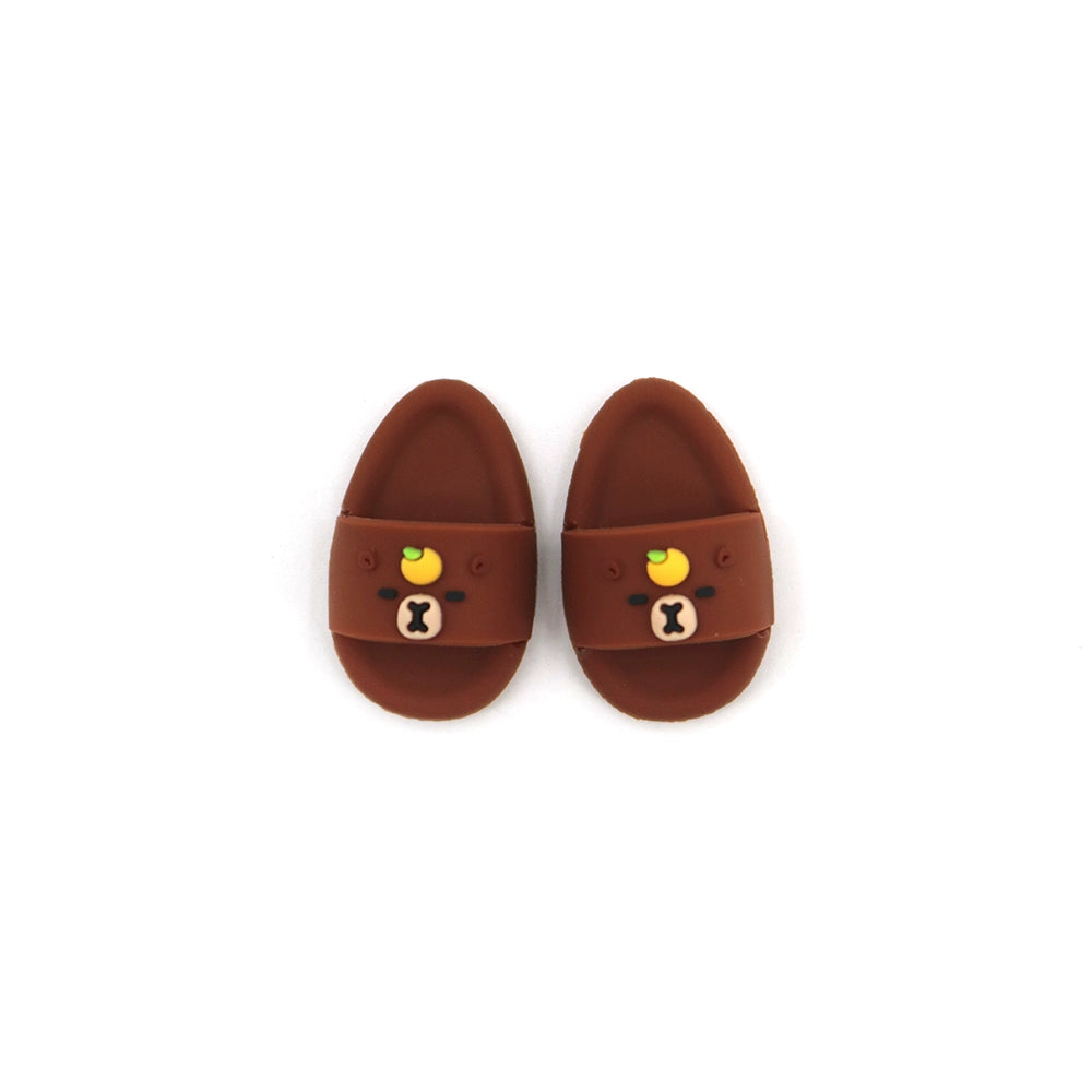 Pantuflas de tiburón Labubu