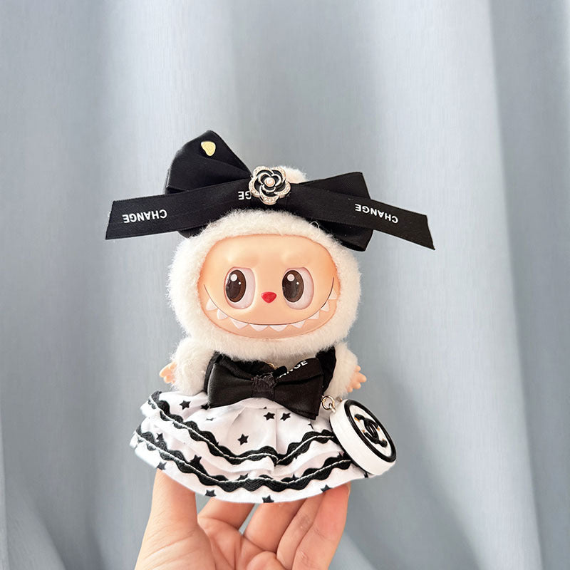 Luxury-Inspired Labubu Outfit Set