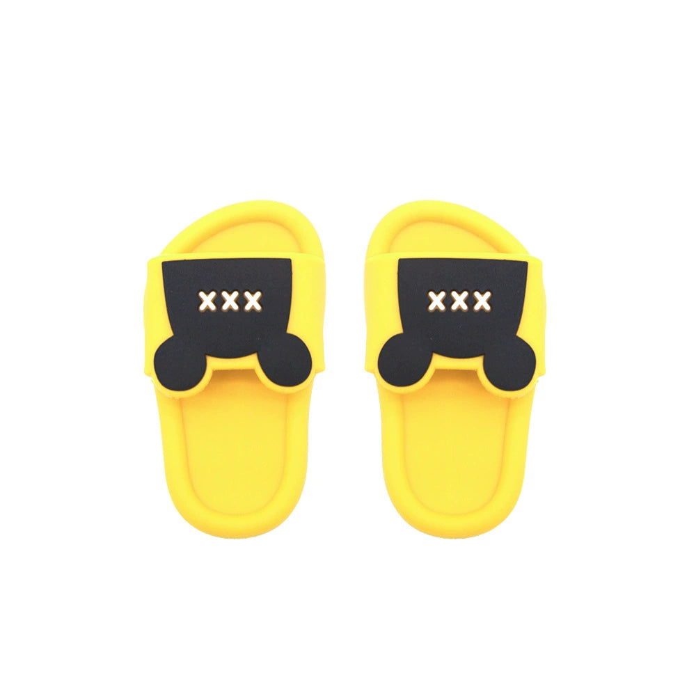 Pantuflas de tiburón Labubu