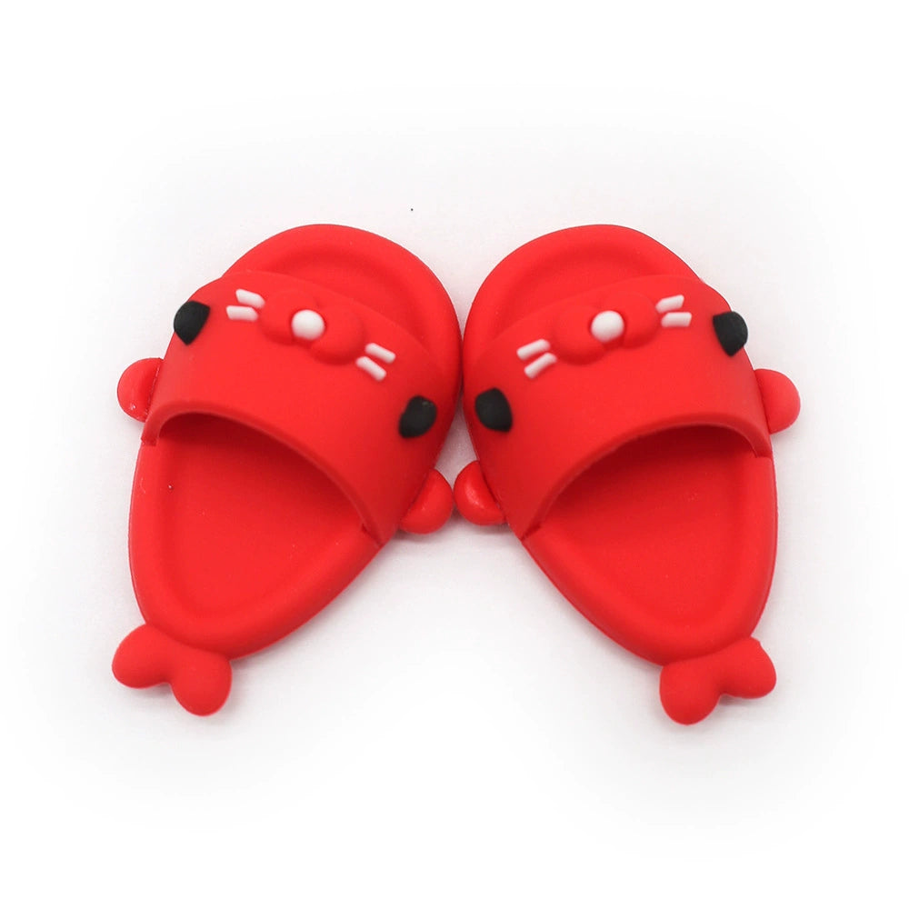Pantuflas de tiburón Labubu