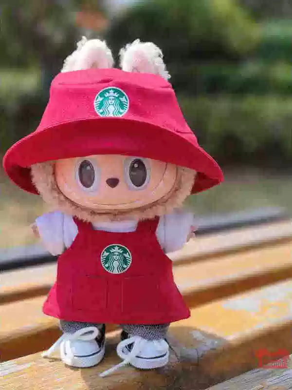 Starbucks Uniform Outfit for Labubu