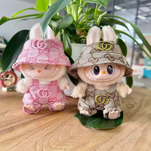 Luxury-Inspired Labubu Outfit Set