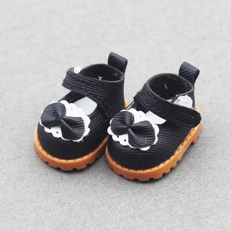 Handmade Bow-Knot Shoes for Dolls