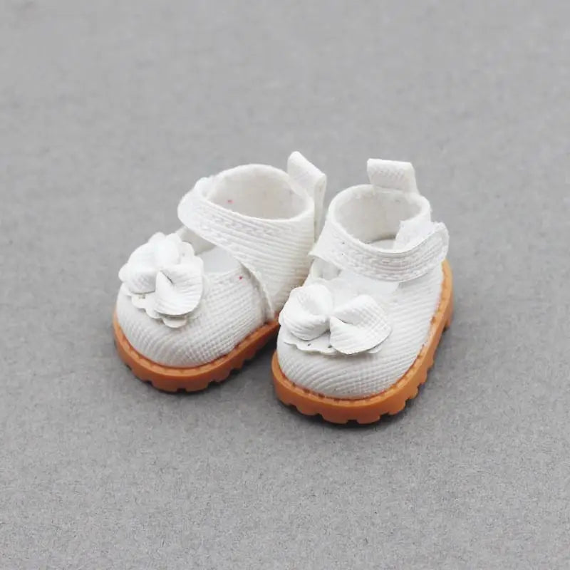 Handmade Bow-Knot Shoes for Dolls