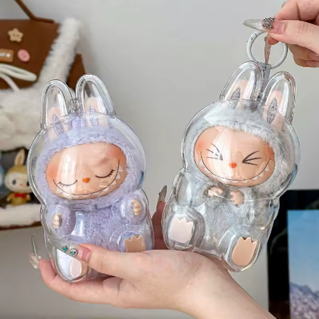 Labubu Protective Transparent Display Shell