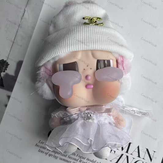 Handmade Designer-Style White Winter Princess Outfit