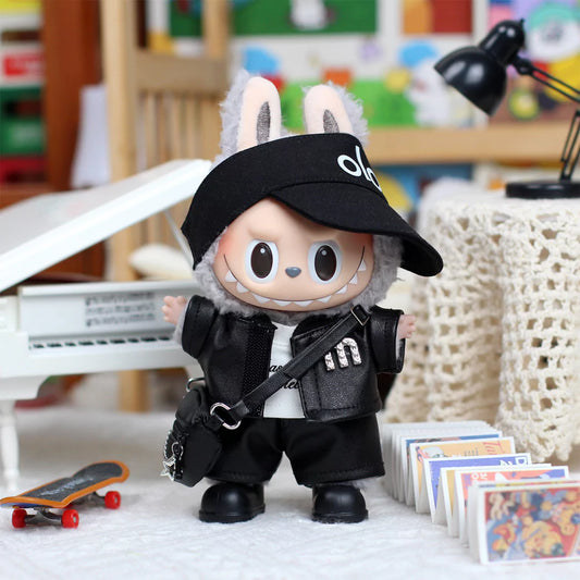 Handmade Luxury-Inspired Urban Monochrome Outfit