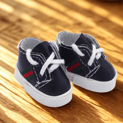 Sporty Stripe Sneakers for Dolls
