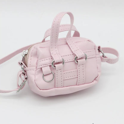 Faux Leather Mini Satchel for Dolls