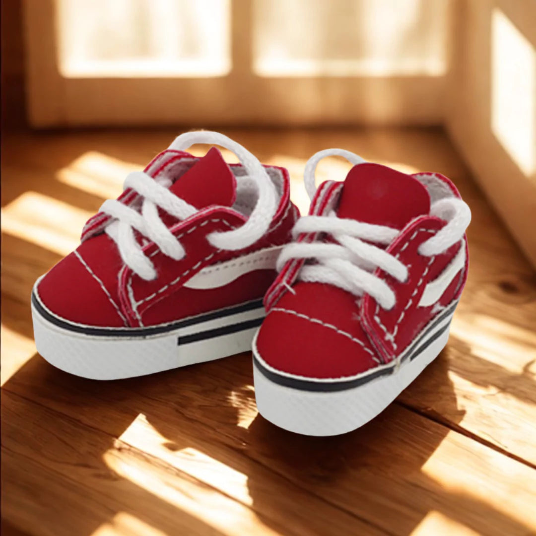 Sporty Stripe Sneakers for Dolls