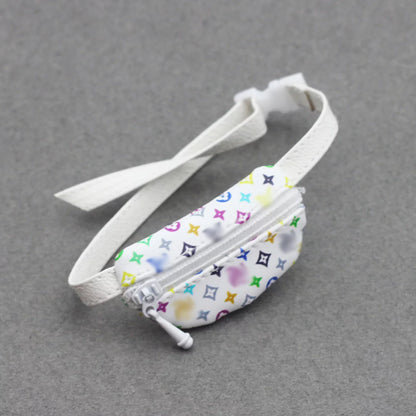 Mini Luxury-Inspired Crossover Bag for Dolls