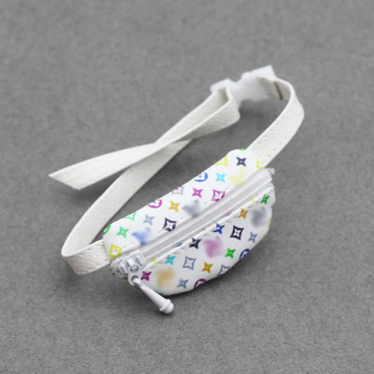 Mini Luxury-Inspired Crossover Bag for Dolls