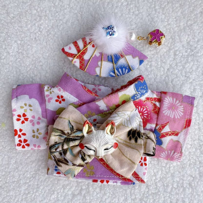 Handmade Female Japanese Kimono Outfit