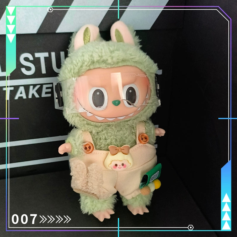 Mini Cyberpunk Glasses for Dolls