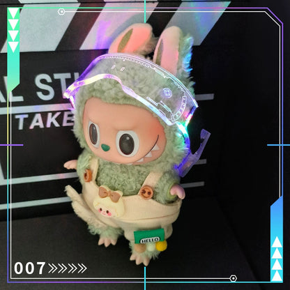 Mini Cyberpunk Glasses for Dolls