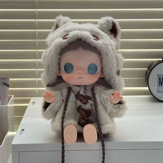 Handmade Luxury-Style White Fluffy Vest Outfit