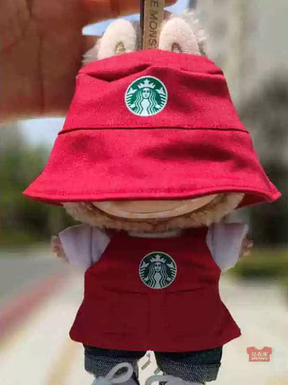Starbucks Uniform Outfit for Labubu