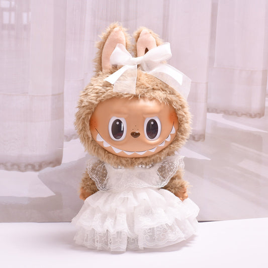 Wedding dress outfits for Labubu