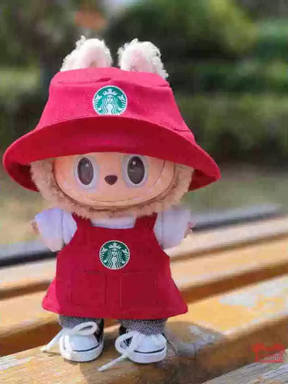 Starbucks Uniform Outfit for Labubu