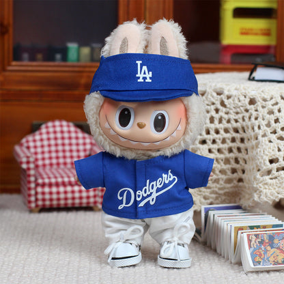 Baseball outfits for Labubu