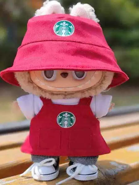 Starbucks Uniform Outfit for Labubu