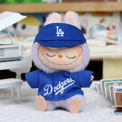 Baseball outfits for Labubu