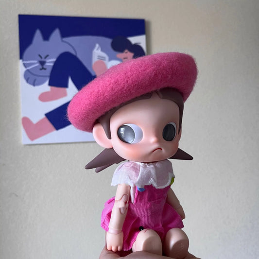 Handmade Luxury-Inspired Pink Dress Outfit