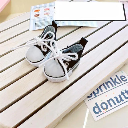 Handmade Mini Canva Shoes