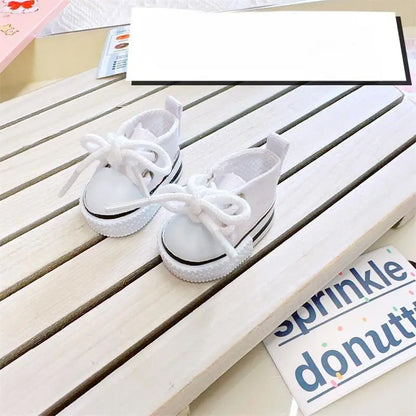 Handmade Mini Canva Shoes
