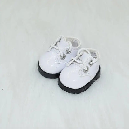 Handmade Mini Leather Shoes for Dolls