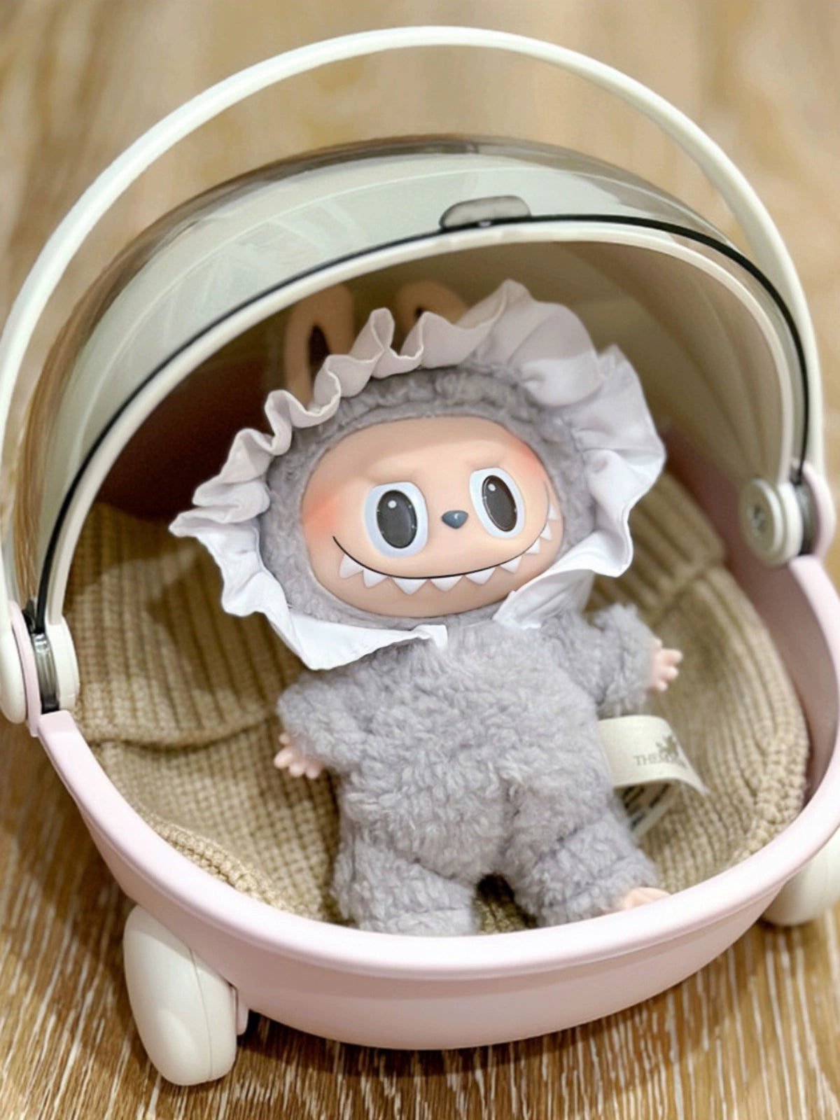 Mini Laminated Cradle Car for Doll