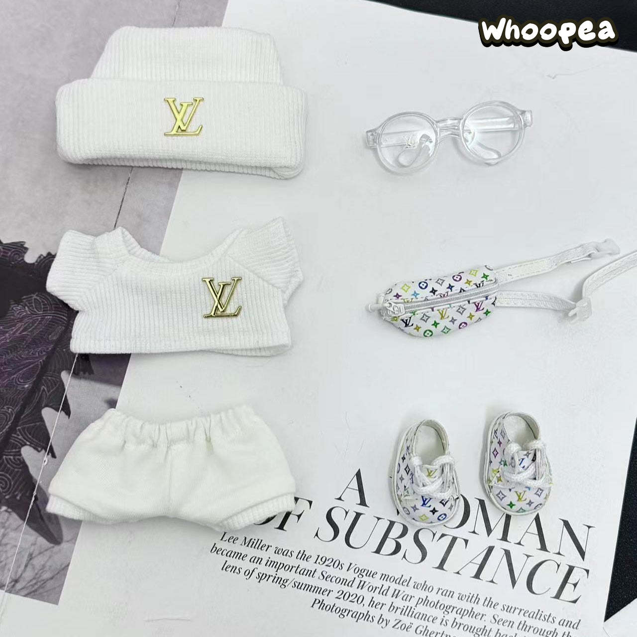 Conjunto Labubu LV